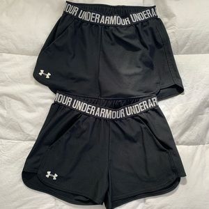 UnderArmour Play It Up Shorts x2